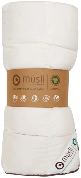 Kapoktäcke för junior - Cream