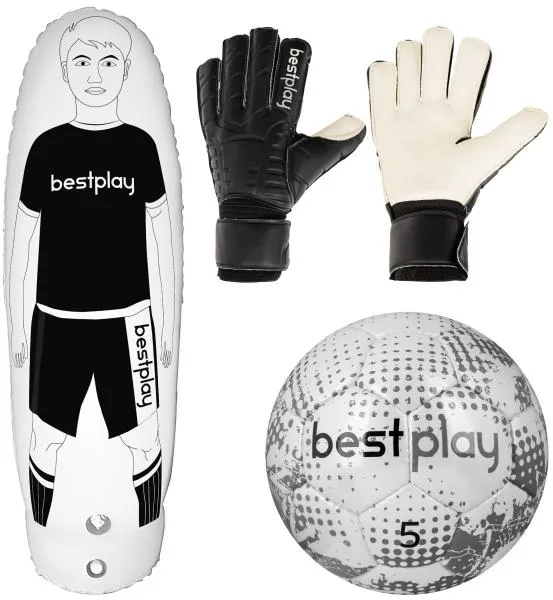 Bestplay Målvaktshandske barn + Fotboll + Airdummy